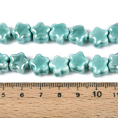 Фарфора ручной работы шарик нити PORC-N011-04K-1