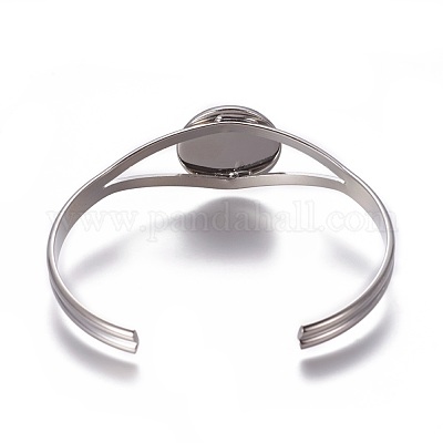 Латуни браслет делает MAK-WH0007-05P-1