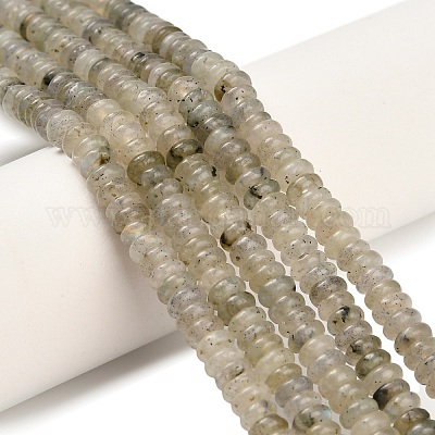 Природные лабрадорита бисер нитей G-Z110-B11-2x4mm-1