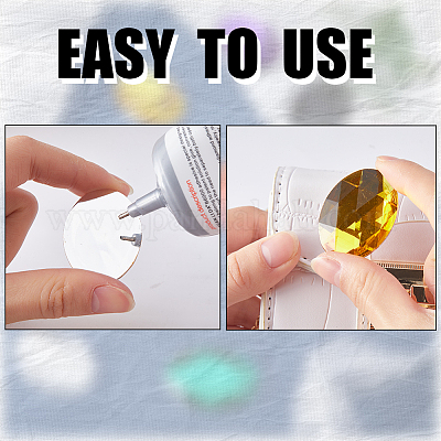 36 шт. 9 цвета акриловых стразов с плоской задней частью кабошонов DIY-GF0009-16-1