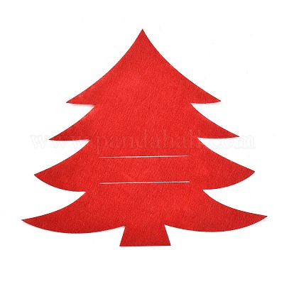 Рождественские тематические держатели для посуды из фетра AJEW-A003-01B-1