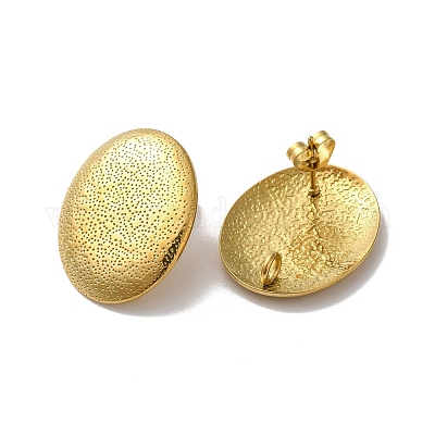 Фурнитура для сережек-гвоздиков из нержавеющей стали 304 STAS-M314-02D-G-1