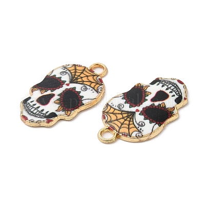 Подвески из экологически чистого сплава с эмалью PALLOY-M212-15G-1