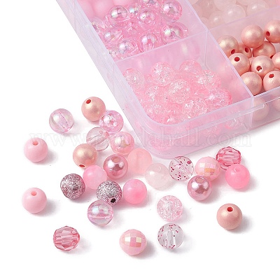 375pcs 15 Arten Acrylperlen&nbsp;MACR-YW0002-59D-1