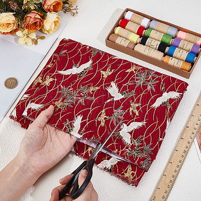 Хлопчатобумажная ткань в японском стиле DIY-WH0589-004A-01-1