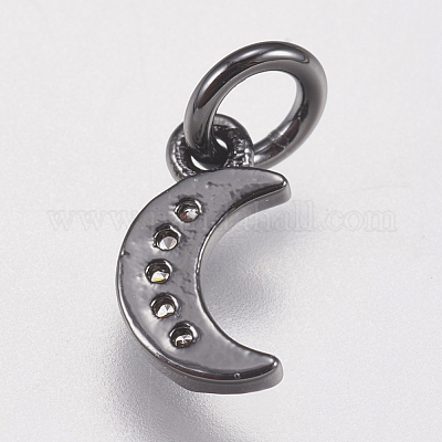 Латунные микро проложить кубического циркония подвески ZIRC-E147-59B-1