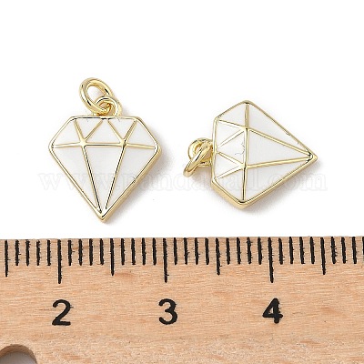 Латунь эмаль подвески&nbsp;KK-Q039-05A-G-1