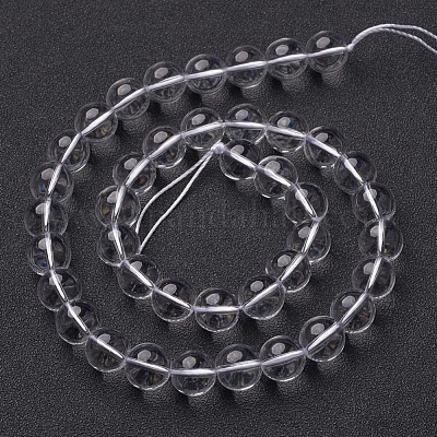 Синтетический кристалл кварца бусины нити GSR4mmA039-1-1