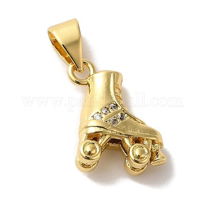 Стойки обшивки латунь микро проложить кубическую прелесть диоксида циркония KK-U027-34G-1