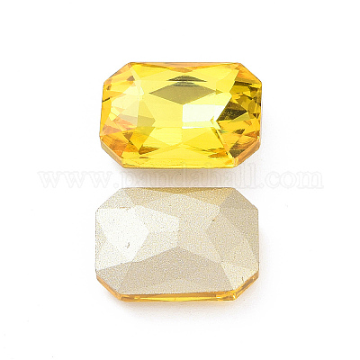 Стеклянные стразы кабошоны GGLA-P002-01A-06-1