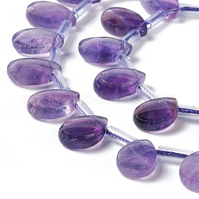 Natürlichen Amethyst Perlen Stränge&nbsp;G-G805-B17-1