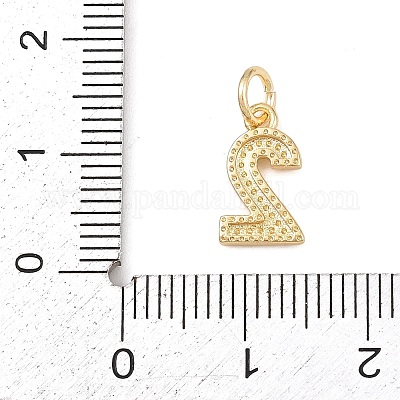 Латунь подвески KK-G544-10G-02-1