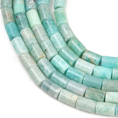 Fili di perline amazonite naturale&nbsp;G-F832-B07-01-1