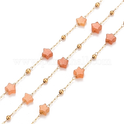 Ионное покрытие (ip) 304 нержавеющая сталь спутниковые цепи CHS-G019-01G-07-1