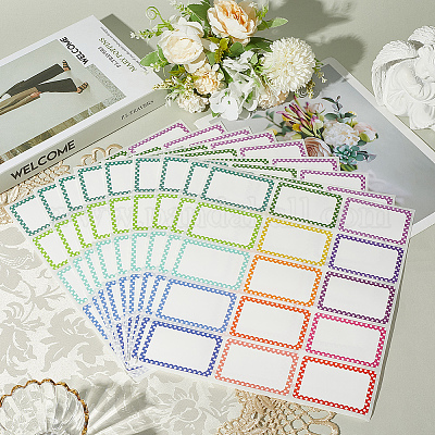 ПВХ самоклеющиеся наклейки DIY-WH20007-64F-1