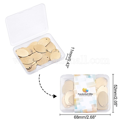 Латунные подвески KK-PH0004-38AB-1