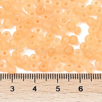 6/0 светящаяся стеклянная бусина SEED-NH0001-01E-1