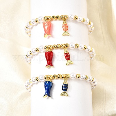 Латунные браслеты из кубического циркония BJEW-K278-03G-1