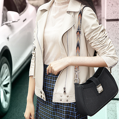 2 шт. регулируемые ремни для сумки из полиэстеровой тесьмы с узором в виде стрелы 2 цвета PURS-WR0001-24B-1