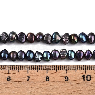 Нити из натурального культивированного пресноводного жемчуга PEAR-L033-42D-01-1