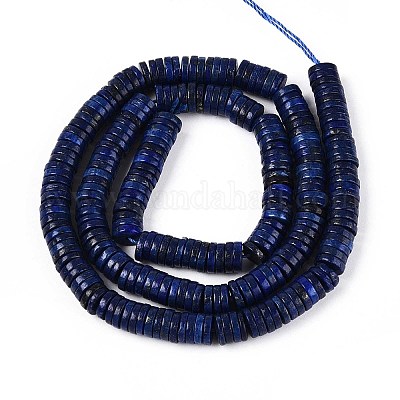 Natürlicher Lapislazuli Perlenstränge&nbsp;G-T142-6mm-11-1