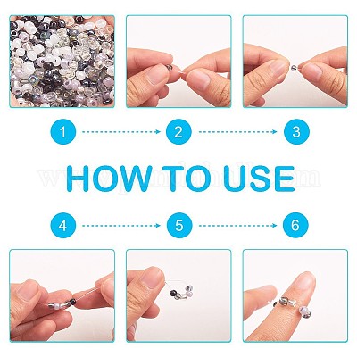 1 коробка 6/0 стеклянных шариков семян круглый свободных шариков spacer SEED-X0050-4mm-08-1