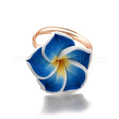 Ручной полимерной глины кольца RJEW-TA00201-1