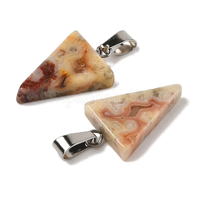 Природных сумасшедшие подвески агат G-B127-04P-14-1