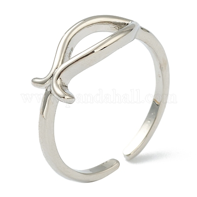 Messing Manschettenringe&nbsp;RJEW-L100-002-1
