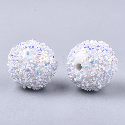 Акриловые бусины&nbsp;SACR-T345-01E-22-1