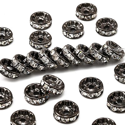 Латунные бусины разделители для поставки стразов RB-A014-Z10mm-01B-1