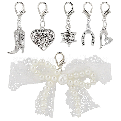 17 шт. 6 стиля HJEW-GF0001-52-1