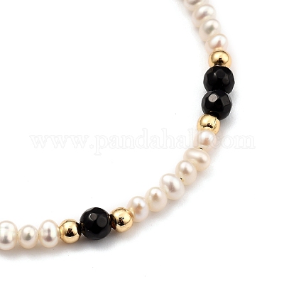 Вышитый бисером браслеты BJEW-JB05383-01-1