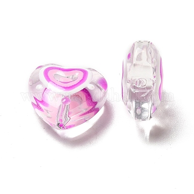 Стекло с эмалевыми бусинами LAMP-M011-03B-1