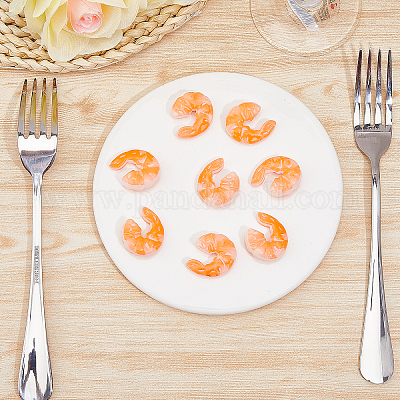 Пластиковая модель креветки DJEW-CA0001-40-1