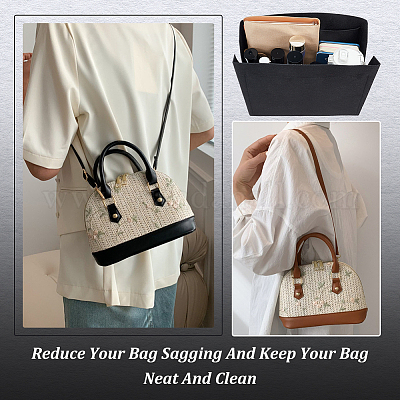 Fashion Fits For Alma BB Insert Bags Organizer Makeup Handbag @ Best Price  Online