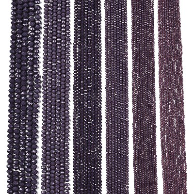 Непрозрачный сплошной цвет имитация нефрита стеклянные бусины пряди EGLA-A044-P3mm-D11-1