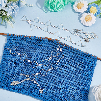 Акриловые бисерные цепочки для вязания рядов HJEW-NB00146-1