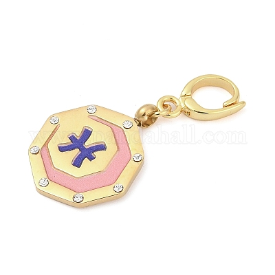 Подвесной декор из эмалированной нержавеющей стали 304 STAS-S168-01G-12-1