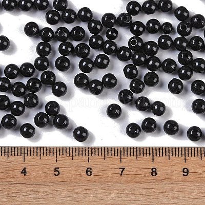 Непрозрачные акриловые бусины SACR-A007-01C-16-1