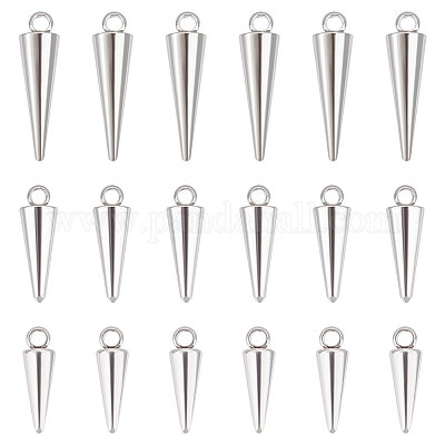 Shop Unicraftale 30Pcs 3 Style 201 Stainless Steel Charms for