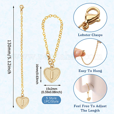 5 шт. 5 стильных подвески для бокалов из сплава HJEW-TA0001-13-1