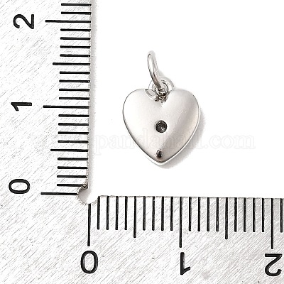 Латунные микро проложить кубического циркония подвески KK-C139-25D-P-1