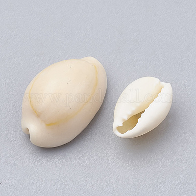 Бусины из ракушек каури SSHEL-T004-08-1