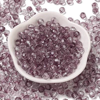 Прозрачные цвета стеклянные круглые бусины SEED-F006-04A-06-1