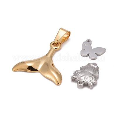 Из нержавеющей стали большие кулоны STAS-MSMC001-09-1