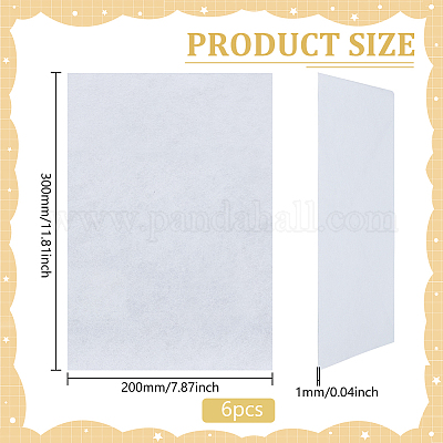 Прямоугольная ткань с вышивкой из ткани без ткани DIY-WH0558-04B-1