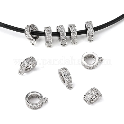 Латунные поручни из кубического циркония с микропаве ZIRC-K070-44P-1