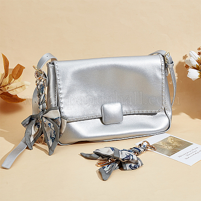 2 шт. полиэстеровые цепочки-банты для сумок PURS-ME0001-01B-1