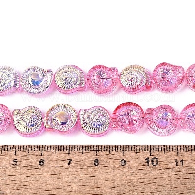 Гальванизируйте прозрачное стекло бисер нитей EGLA-S190-05F-1